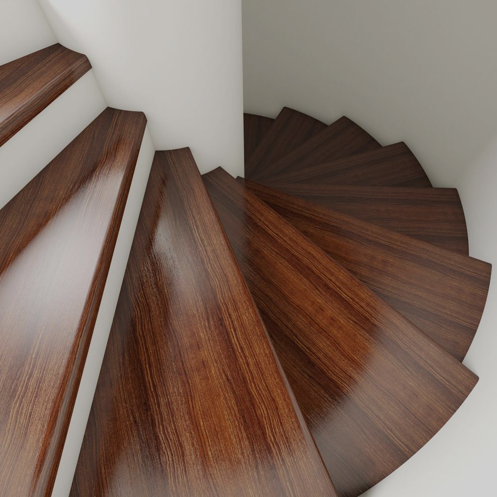 3d image of wood stair